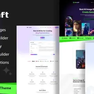 دانلود قالب AIcraft برای وردپرس