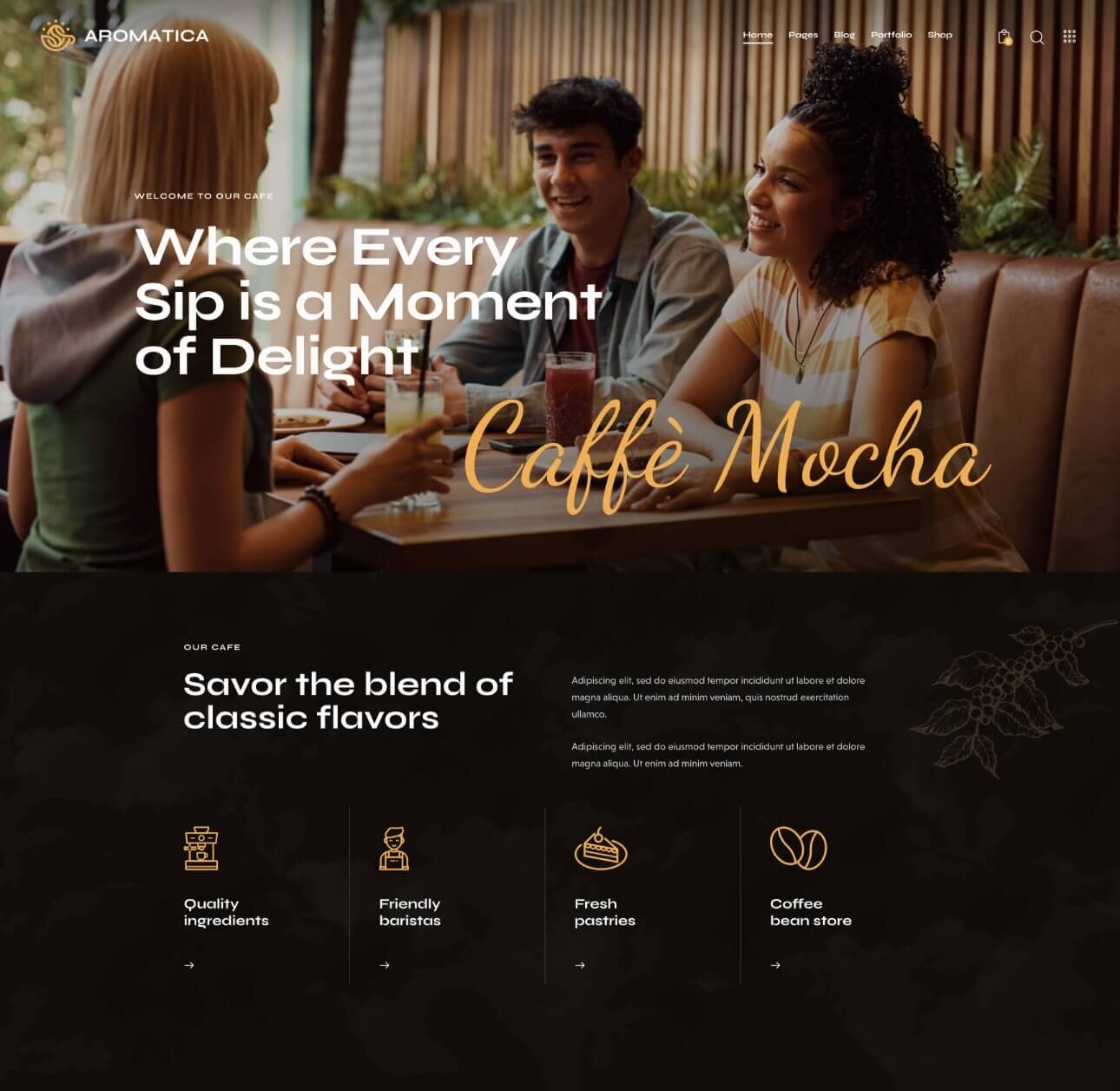 Aromatica cafe & coffee shop