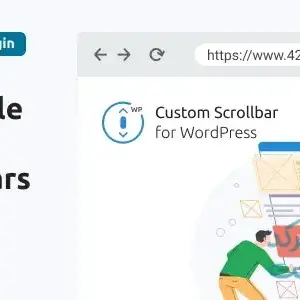 دانلود افزونه Custom Scrollbar اسکرول بار سفارشی وردپرس
