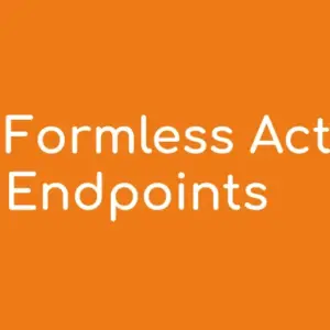 دانلود ادآن Formless Actions Endpoints برای جت فرم بیلدر