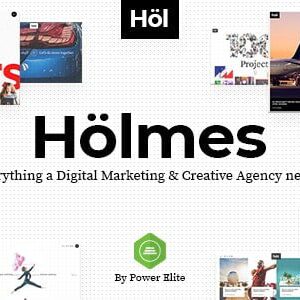 دانلود قالب وردپرس Holmes