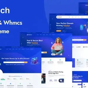 دانلود قالب Hostech هاستک میزبانی وردپرس و WHMCS