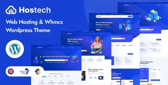 دانلود قالب Hostech هاستک میزبانی وردپرس و WHMCS
