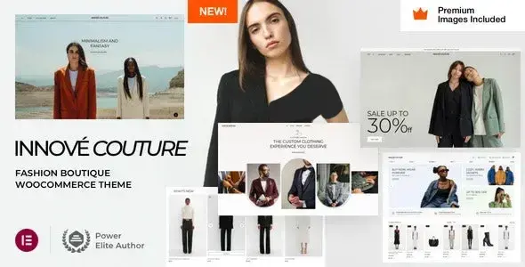 دانلود قالب فروشگاهی ووکامرس Innové Couture