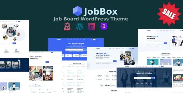 دانلود قالب JobBox WordPress