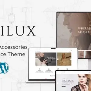 دانلود Lumilux لومیلوکس قالب فروشگاهی جواهرات وردپرس