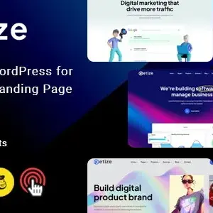 دانلود قالب Metize برای وردپرس