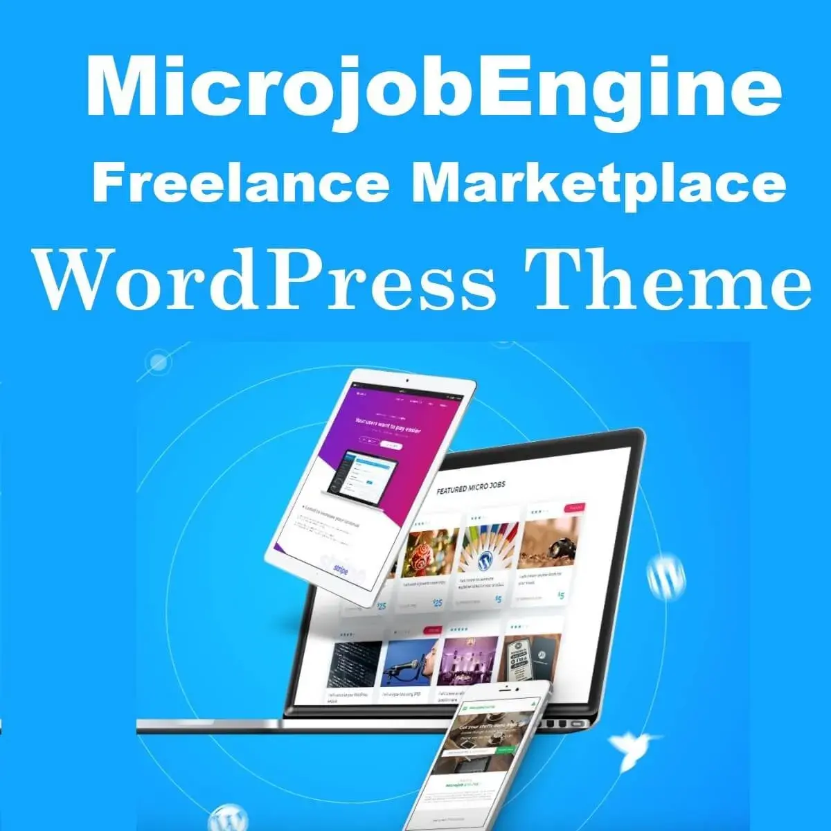دانلود قالب MicrojobEngine میکروجاب انجین فریلنسر وردپرس