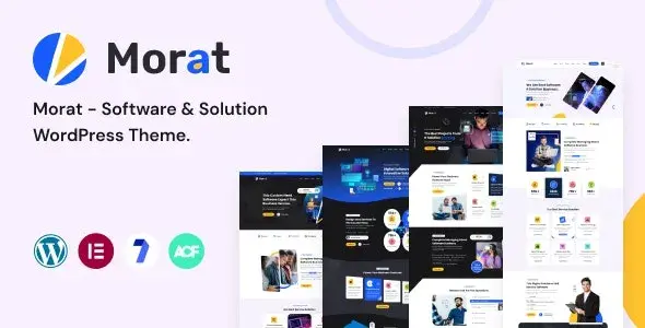 Morat مورات قالب راهکار نرم افزاری وردپرس