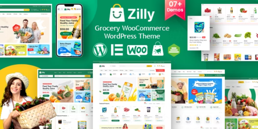 دانلود قالب فروشگاهی Zilly زیلی برای وردپرس