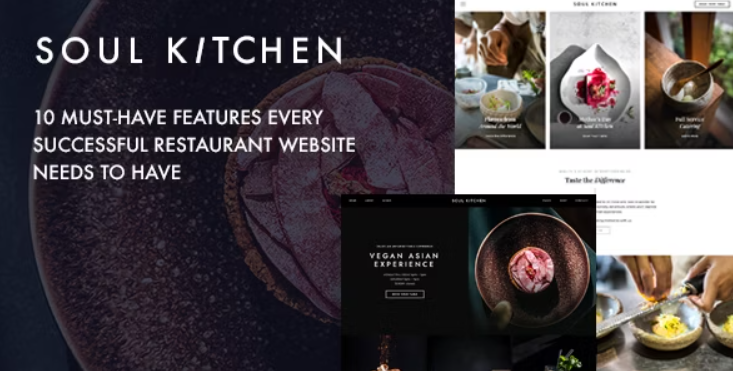 دانلود قالب رستوران SoulKitchen برای وردپرس