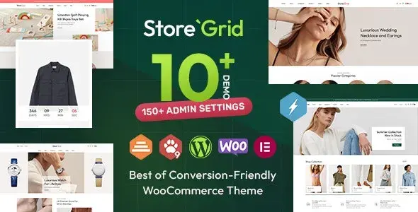 دانلود قالب فروشگاهی StoreGrid برای وردپرس