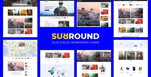 دانلود قالب Surround برای وردپرس