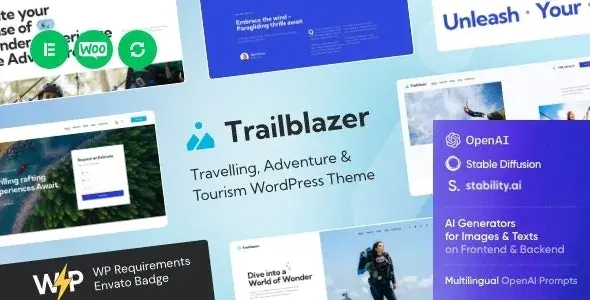 دانلود قالب سفر و گردشگری Trailblazer برای وردپرس