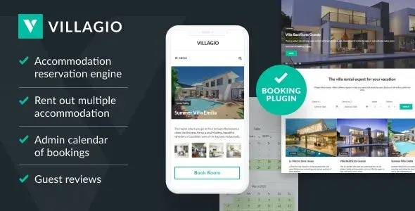 دانلود قالب Villagio اجاره اتاق و ویلا برای وردپرس