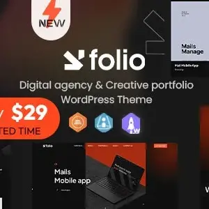 دانلود قالب Webfolio وب فولیو پورتفولیو شرکتی وردپرس