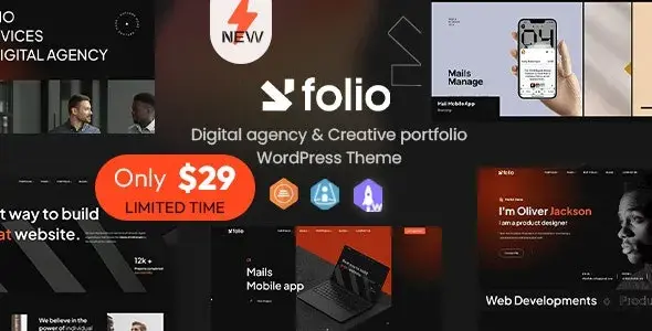 دانلود قالب Webfolio وب فولیو پورتفولیو شرکتی وردپرس
