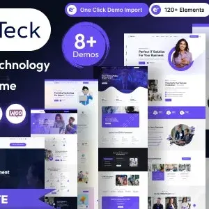 دانلود قالب Webteck برای وردپرس