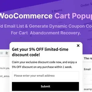 دانلود افزونه WooCommerce Cart Popup