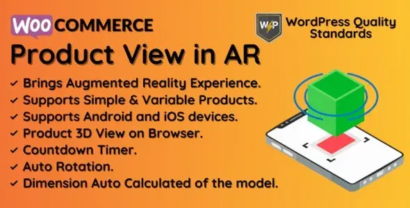 دانلود افزونه WooCommerce Product View in AR واقعیت افزوده ووکامرس
