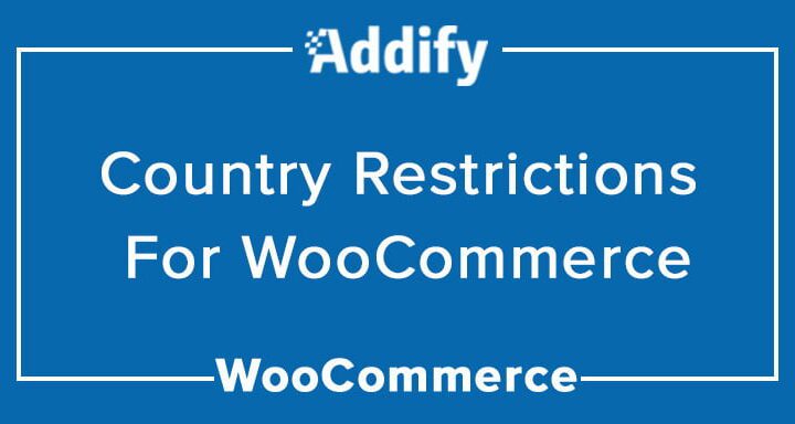 دانلود افزونه Country Restrictions for WooCommerce