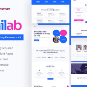 Mailab-Email-Marketing-Elementor-Pro-Template-Kit