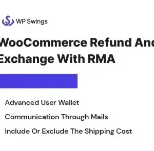 دانلود افزونه WooCommerce Refund And Exchange with RMA برای ووکامرس