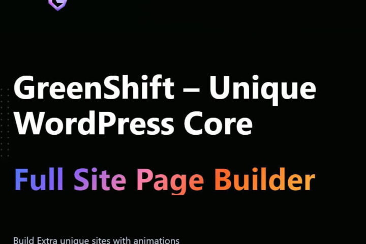 دانلود افزونه GreenShift All in One + ادآن ها برای وردپرس